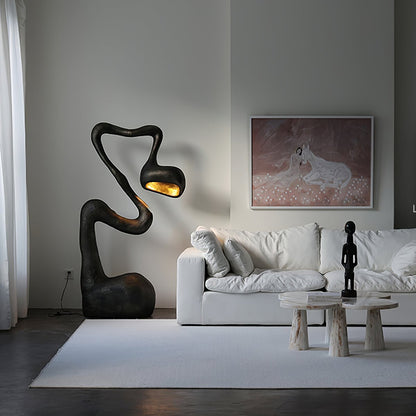 Myrrh Sculpture Floor Lamp