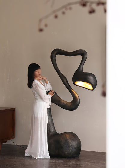 Myrrh Sculpture Floor Lamp