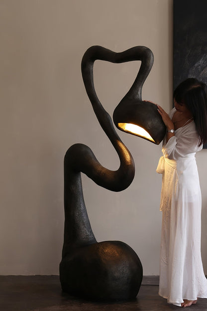Myrrh Sculpture Floor Lamp