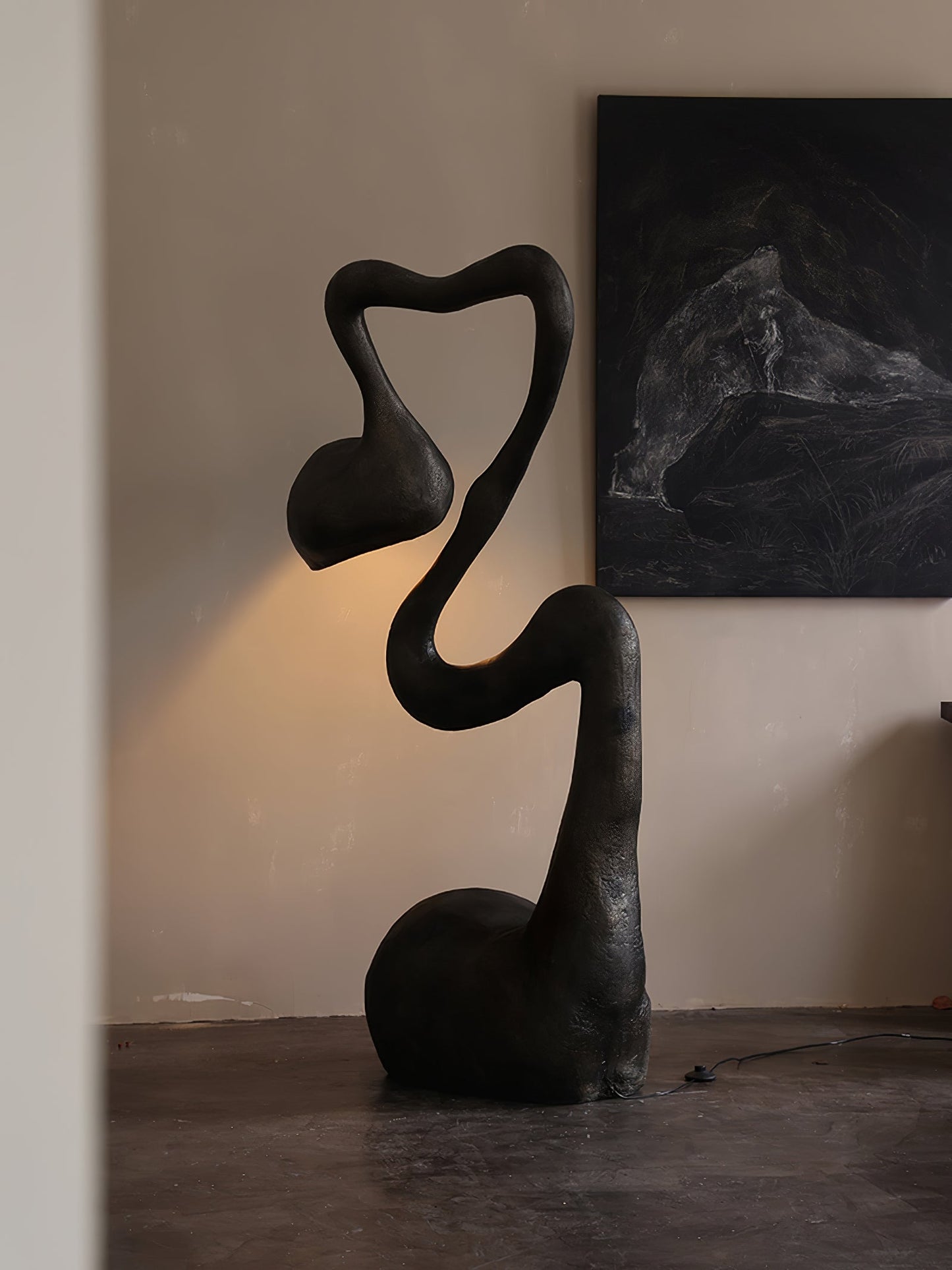 Myrrh Sculpture Floor Lamp