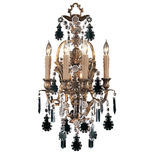 Crystal Collection - 4 Light Wall Sconce