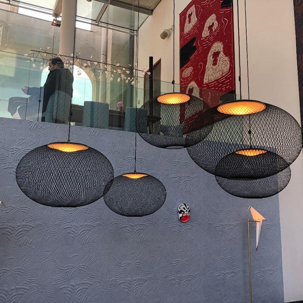 Metallic Meshwork Houselight Pendant Lamp