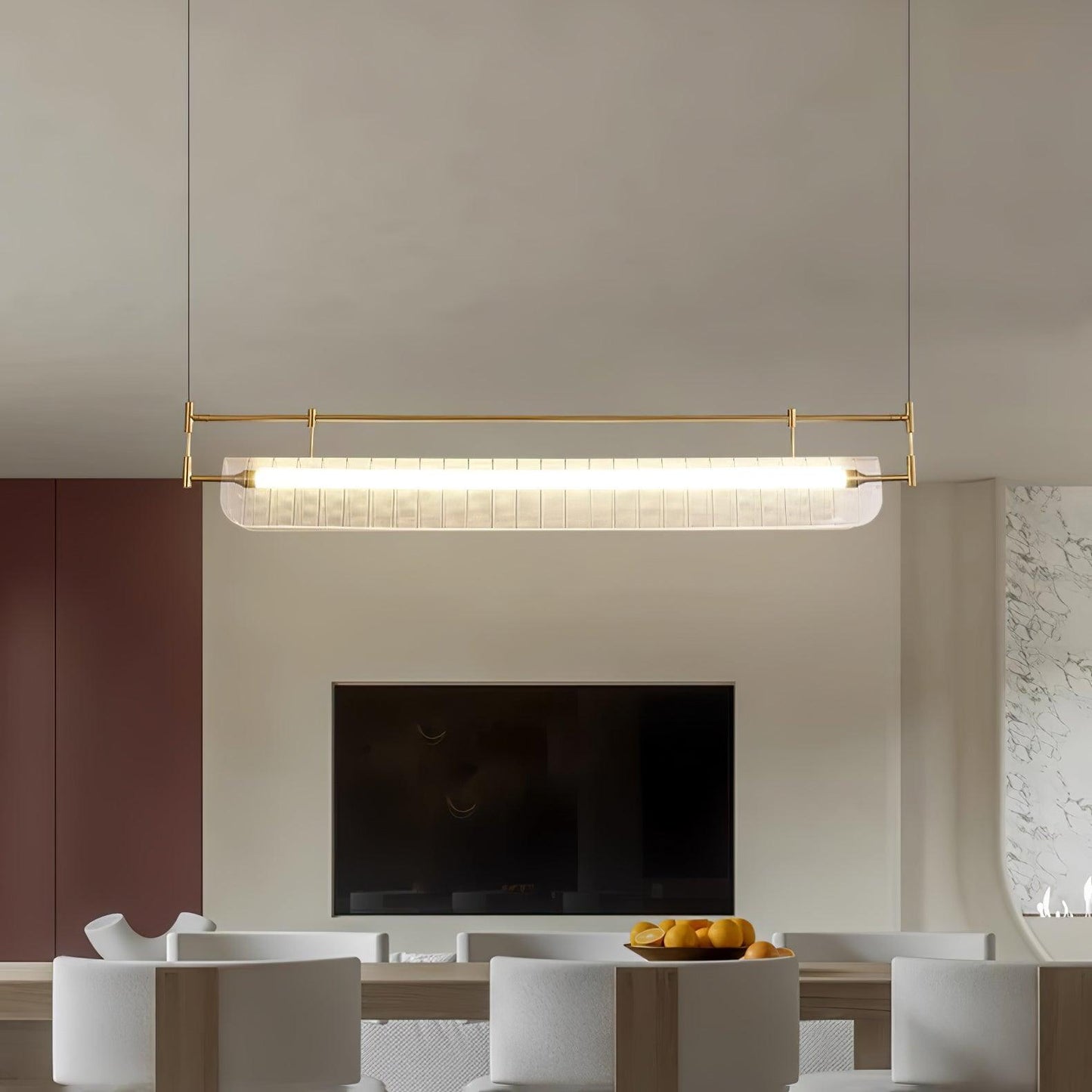 Linear Strip Pendant light Chandelier