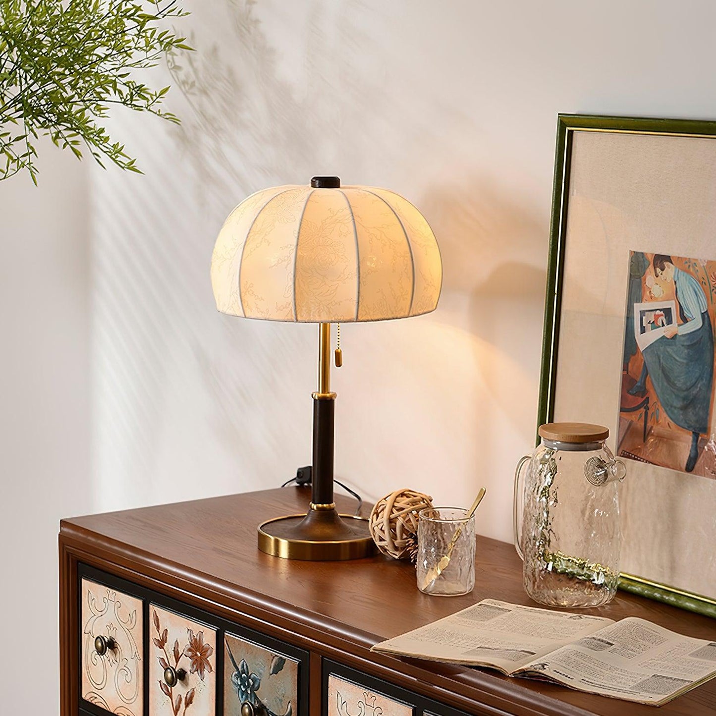 Nanyang Retro Bedside lamp Table Lamp