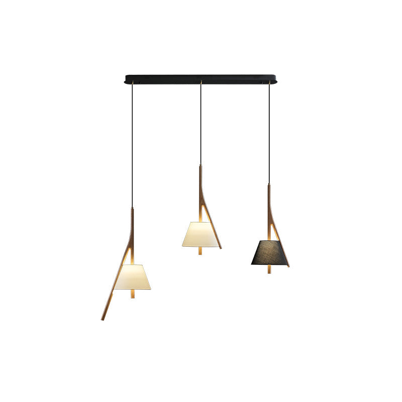 Nanzhi Wood Droplight Pendant Lamp