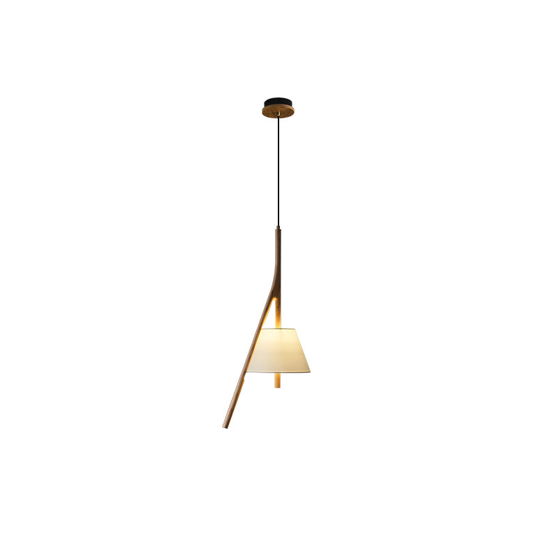 Nanzhi Wood Droplight Pendant Lamp