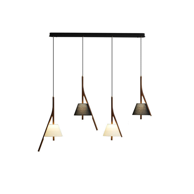 Nanzhi Wood Droplight Pendant Lamp