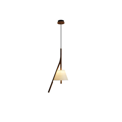 Nanzhi Wood Droplight Pendant Lamp