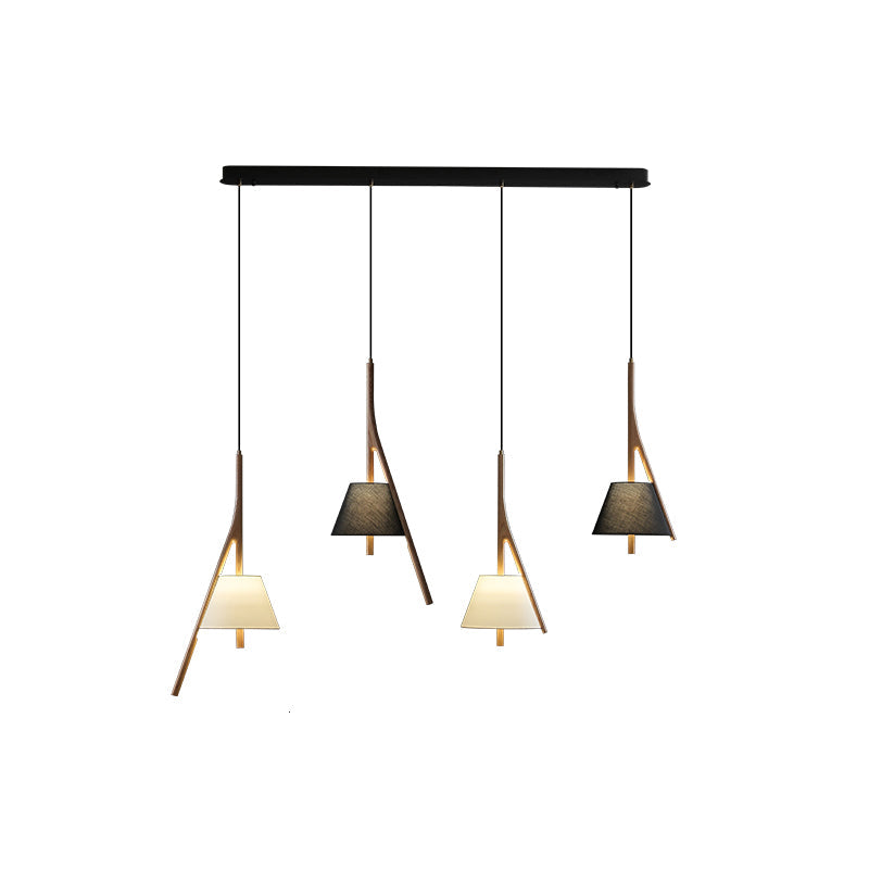 Nanzhi Wood Droplight Pendant Lamp