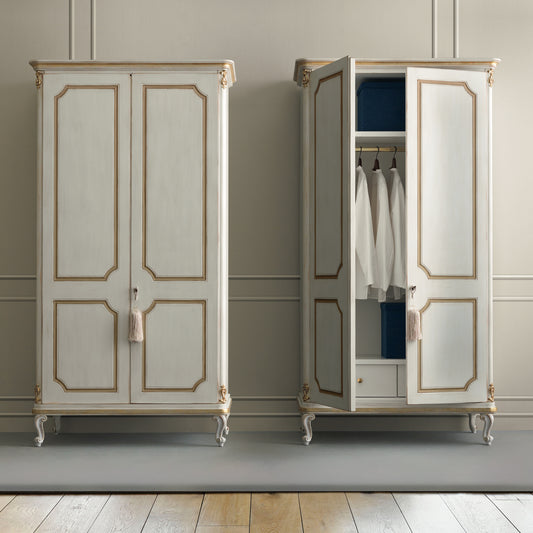 Narrow Classic Style Wardrobe