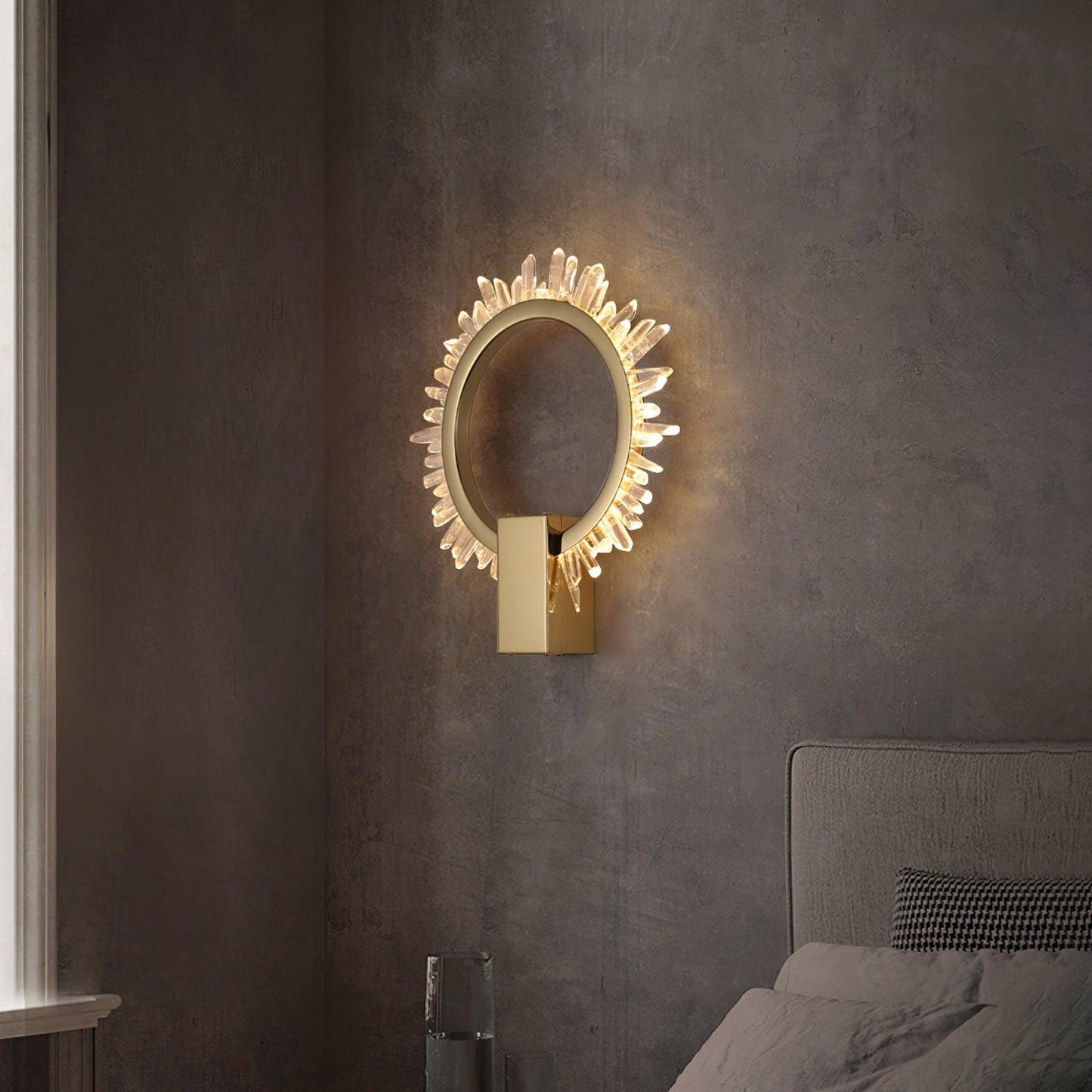 Natural Crystal Wall sconce Wall Lamp