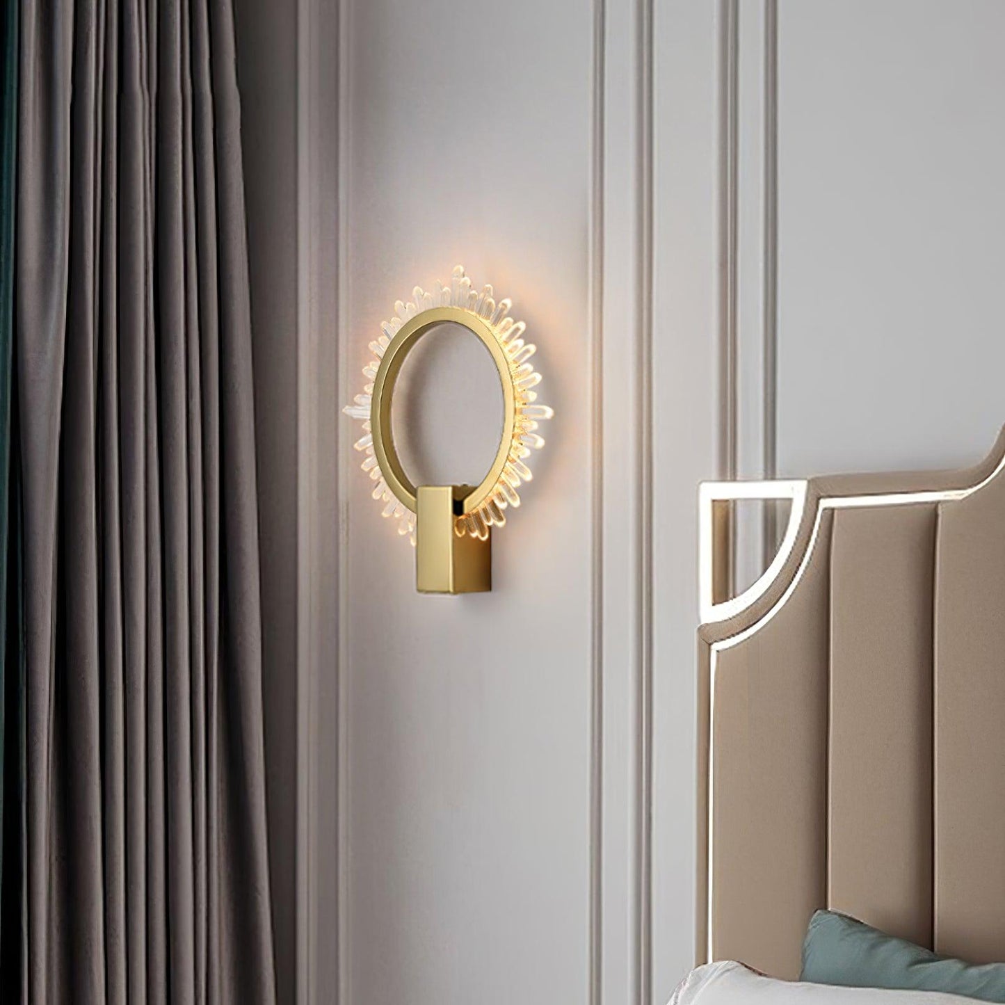 Natural Crystal Wall sconce Wall Lamp