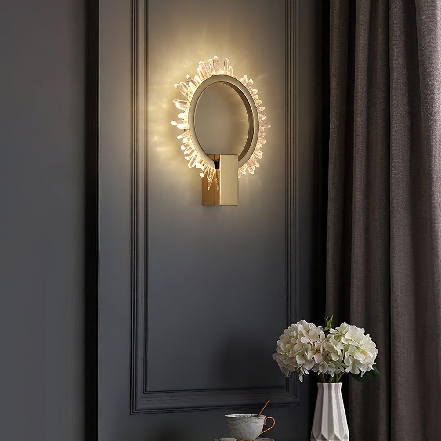 Natural Crystal Wall sconce Wall Lamp