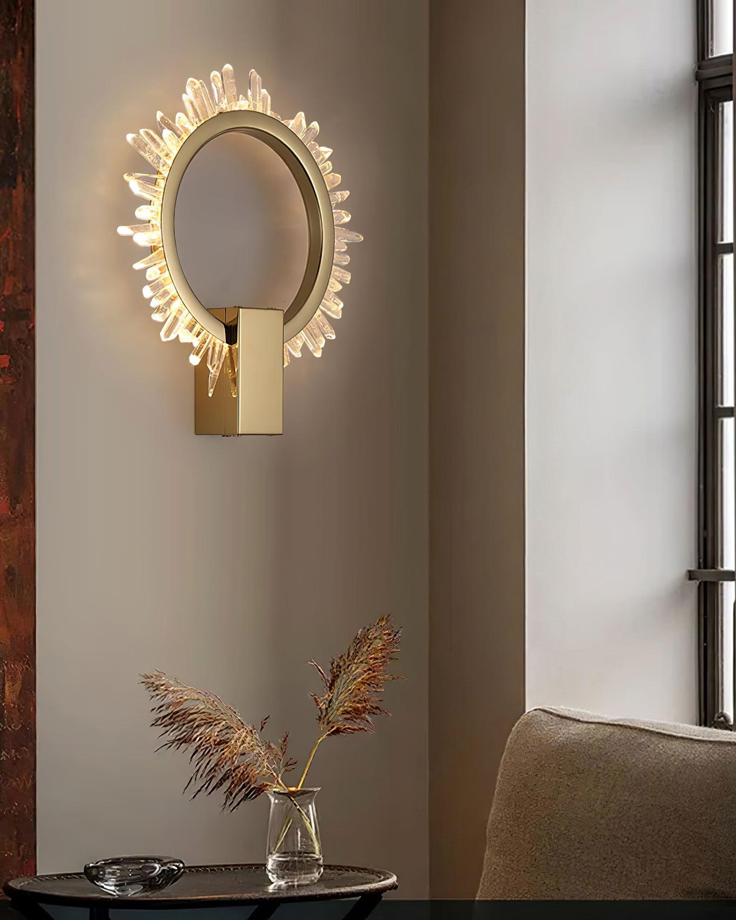 Natural Crystal Wall sconce Wall Lamp