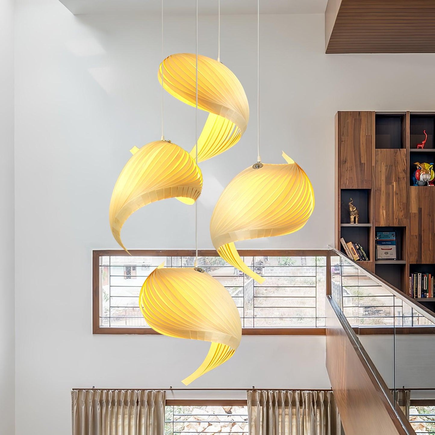 Nautilus Shell Droplight Pendant Light