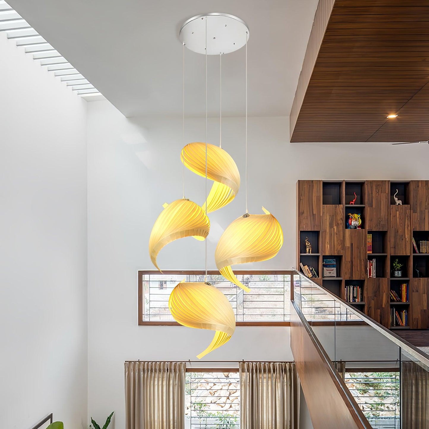 Nautilus Shell Droplight Pendant Light