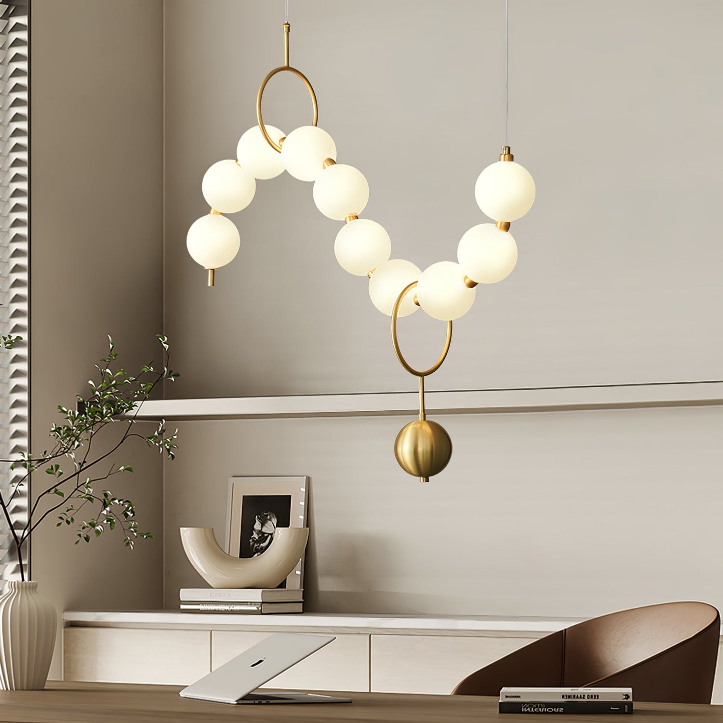 Necklace LED Ceiling light fitting Pendant Lamp