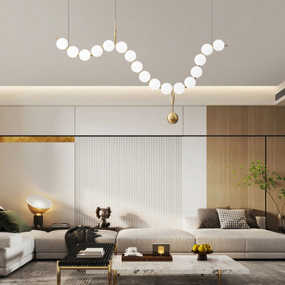 Necklace LED Ceiling light fitting Pendant Lamp