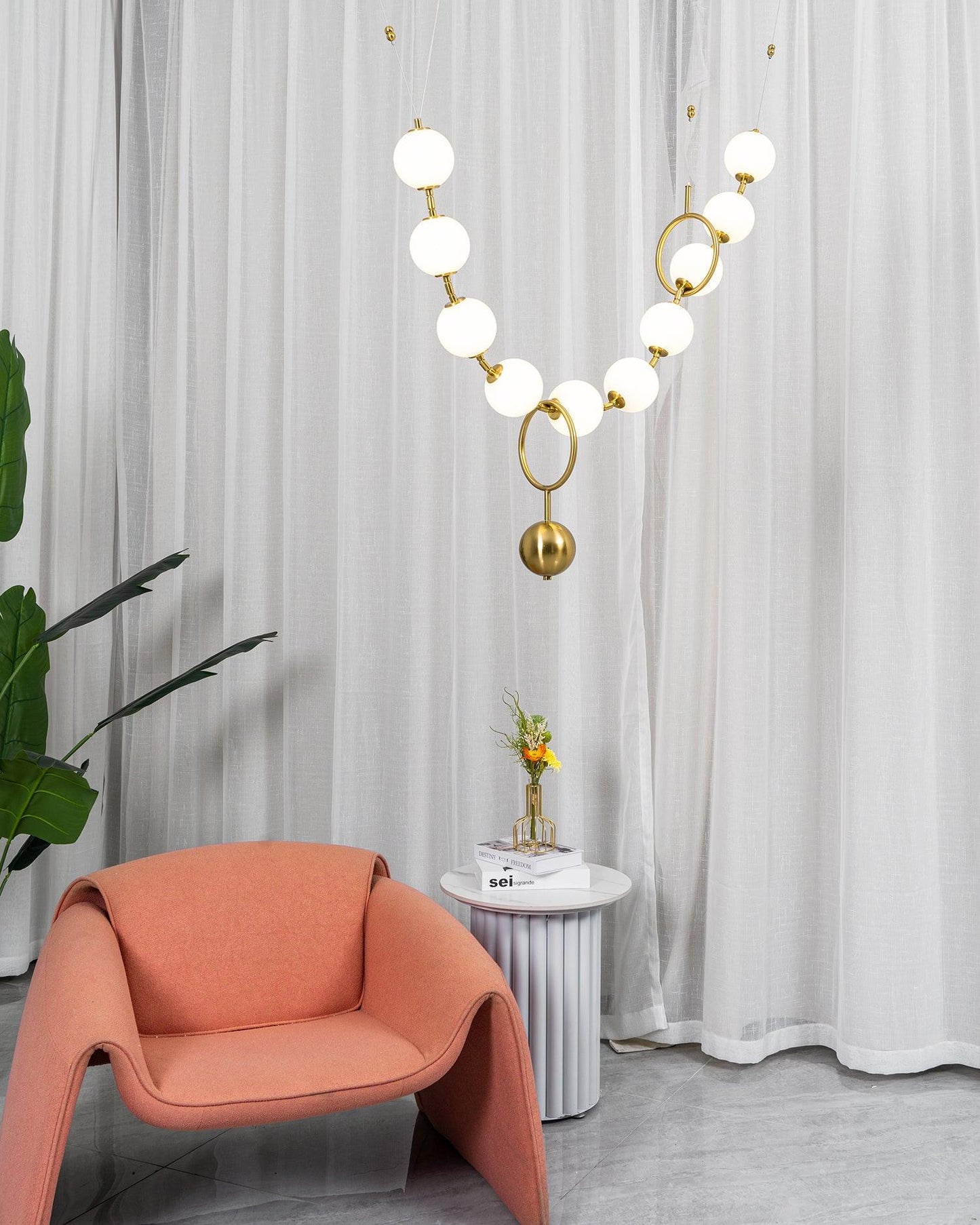 Necklace LED Ceiling light fitting Pendant Lamp