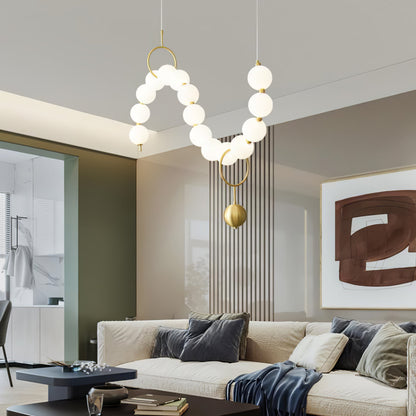 Necklace LED Ceiling light fitting Pendant Lamp