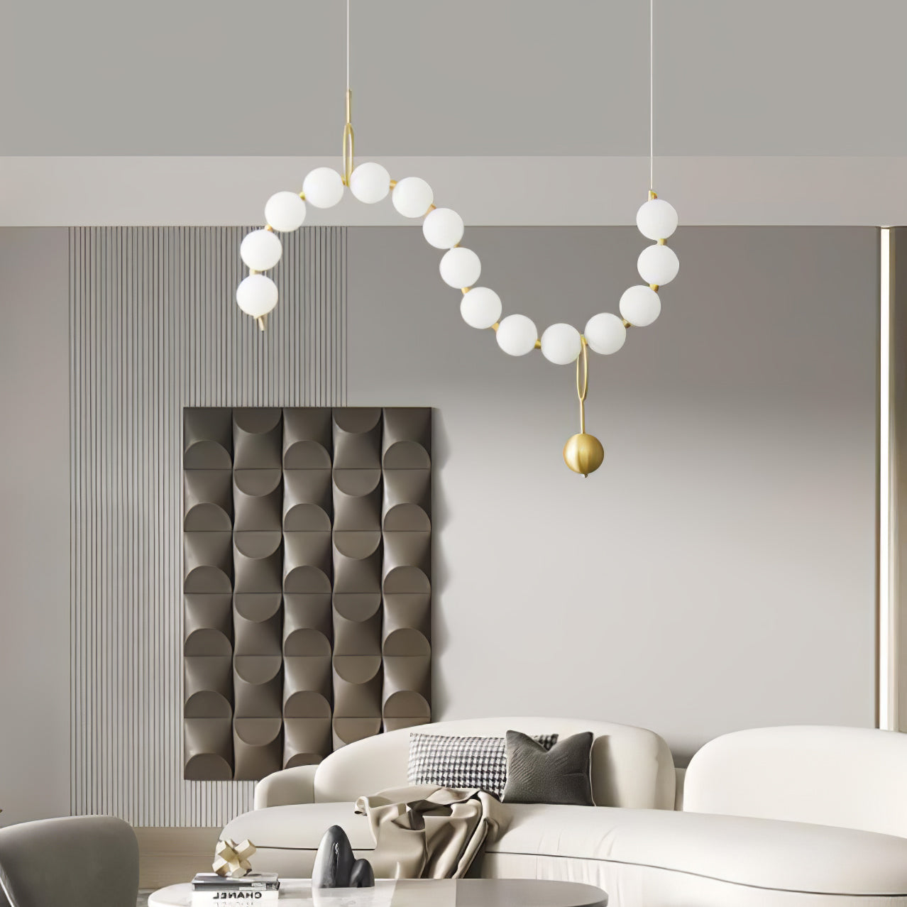 Necklace LED Ceiling light fitting Pendant Lamp