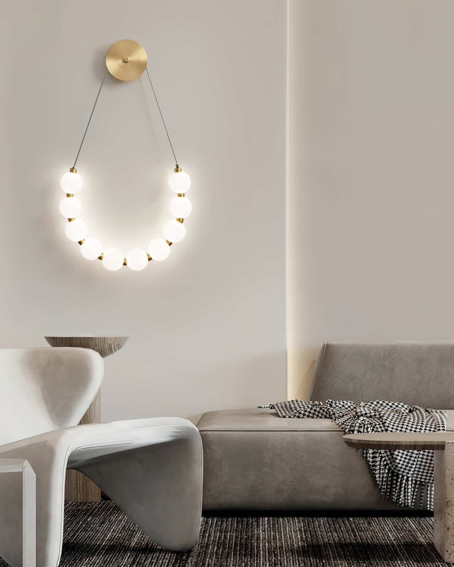 Necklace Loop Sconce Wall Lamp