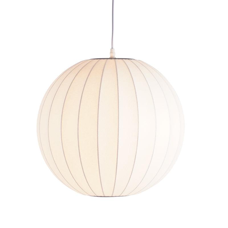 Bubble Mulberry Silk Pendant Lamp