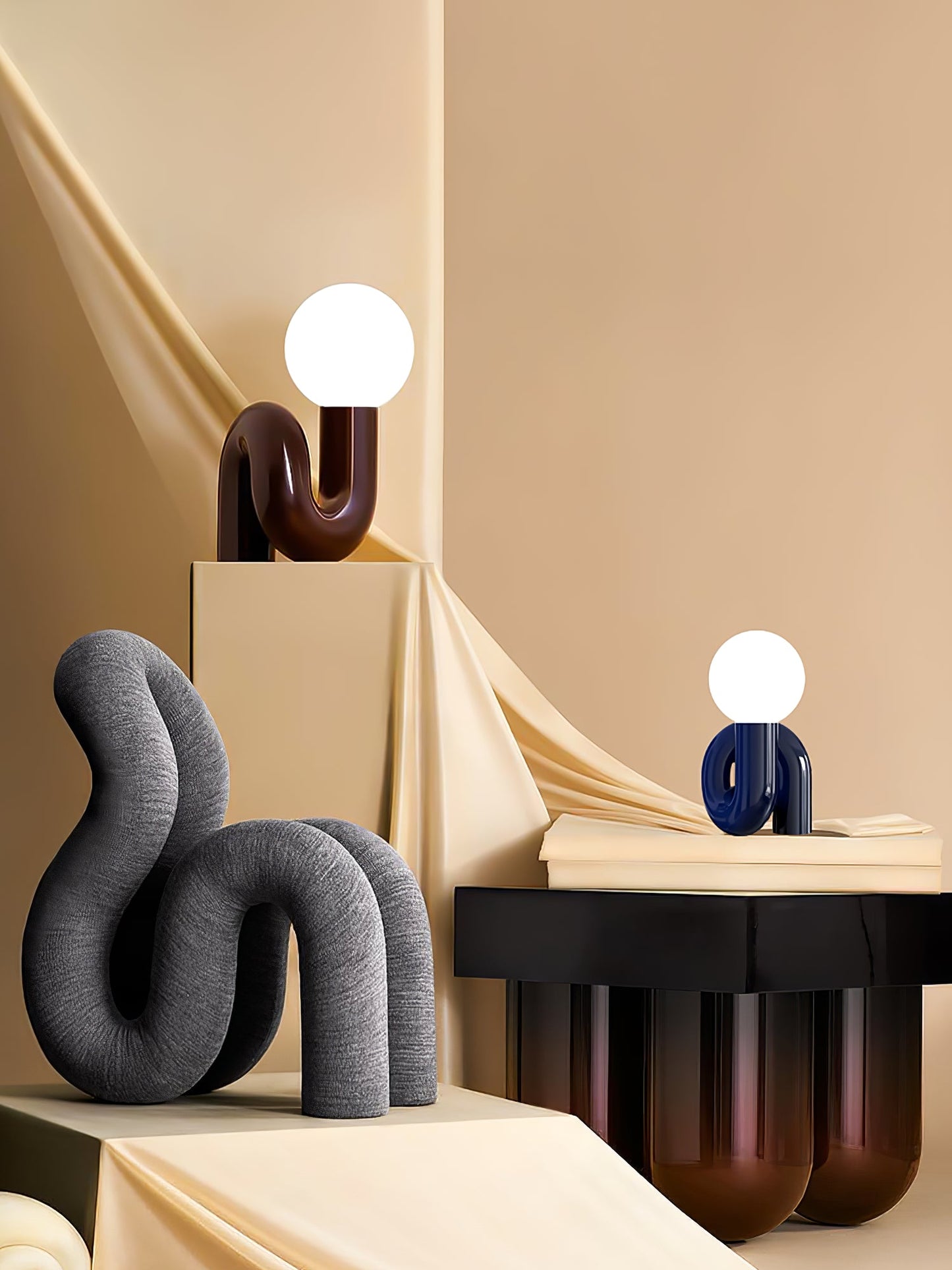 Playful N Shape Work lamp Table Lamp