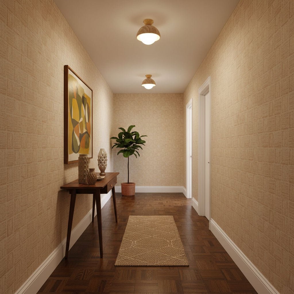 Nerio Travertine Ceiling Light