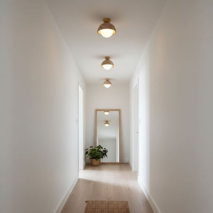 Nerio Travertine Ceiling Light
