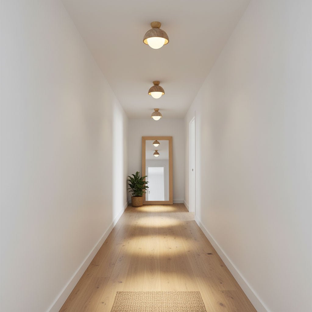 Nerio Travertine Ceiling Light