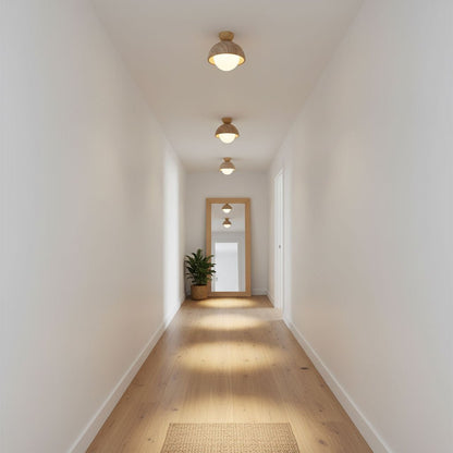 Nerio Travertine Ceiling Light