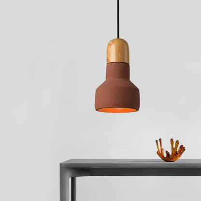 Nessa Wood Droplight Pendant Light