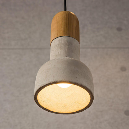 Nessa Wood Droplight Pendant Light