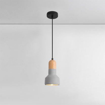 Nessa Wood Droplight Pendant Light