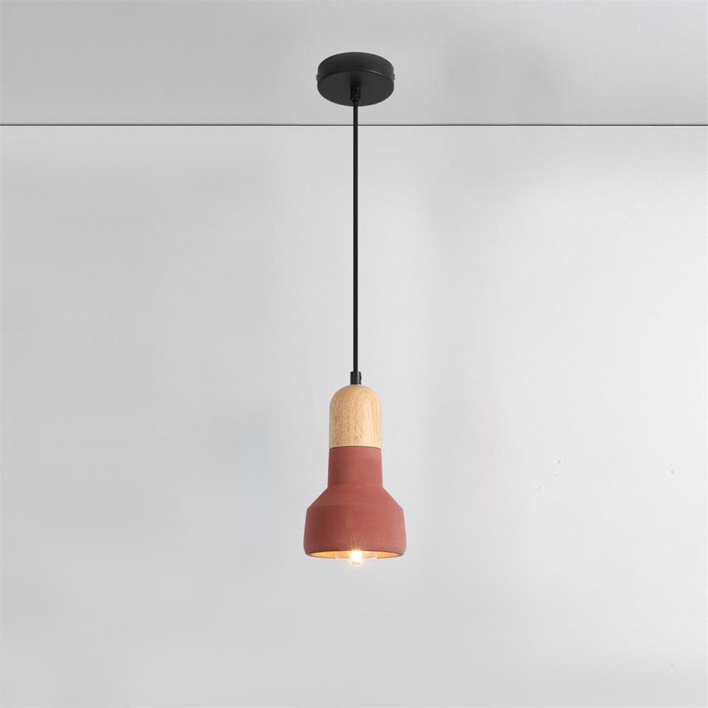 Nessa Wood Droplight Pendant Light