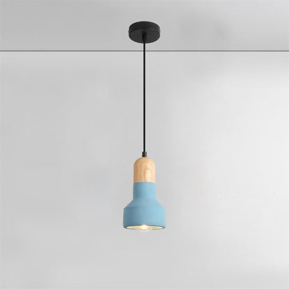 Nessa Wood Droplight Pendant Light