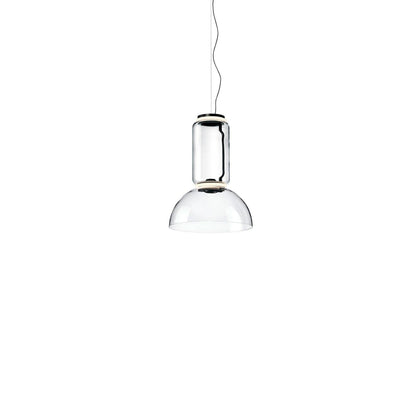 Cylindrical Glass Pendant Light