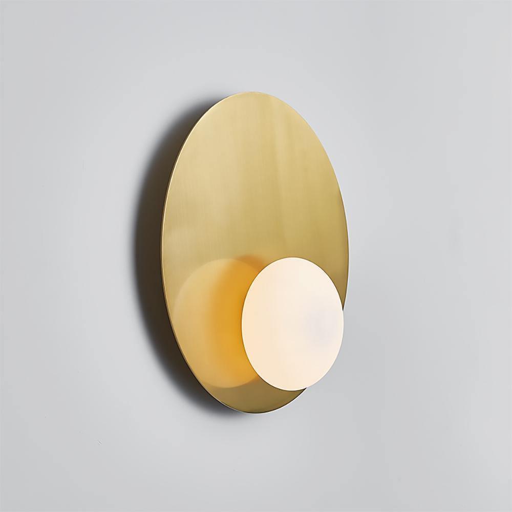 Nodes Angled Alabaster Wall-mounted lamp Wall Sconce