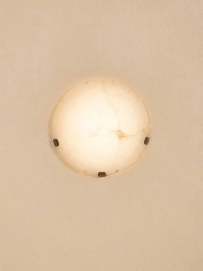 Noema Alabaster Wall Sconce