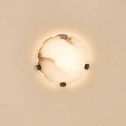 Noema Alabaster Wall Sconce