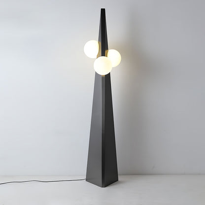 Noir Roy Torchiere Lamp Floor Lamp