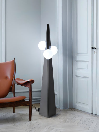 Noir Roy Torchiere Lamp Floor Lamp