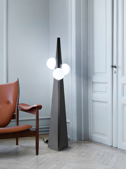 Noir Roy Torchiere Lamp Floor Lamp