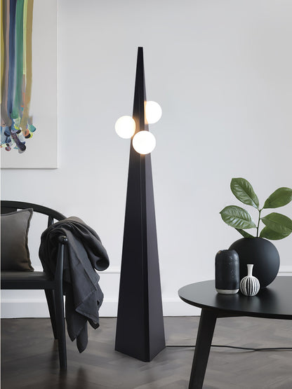 Noir Roy Torchiere Lamp Floor Lamp