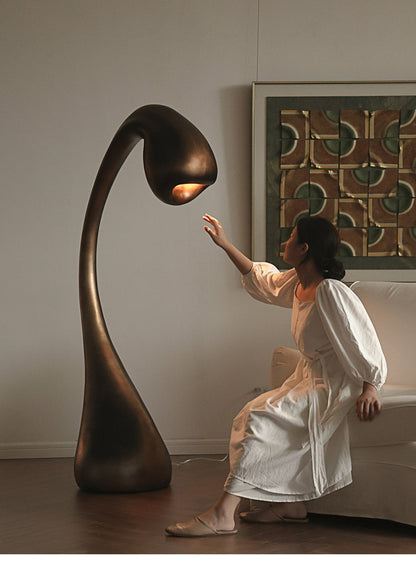 Noor Grande Sculptural Floor Lamp