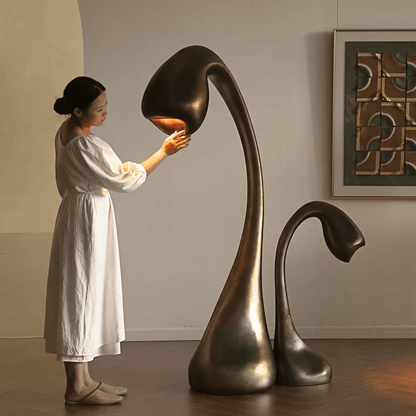 Noor Grande Sculptural Floor Lamp