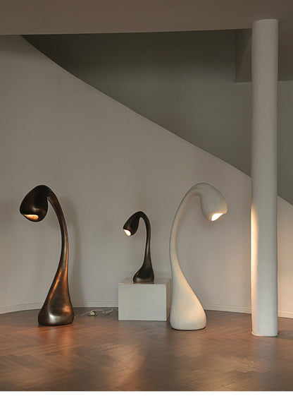 Noor Grande Sculptural Floor Lamp