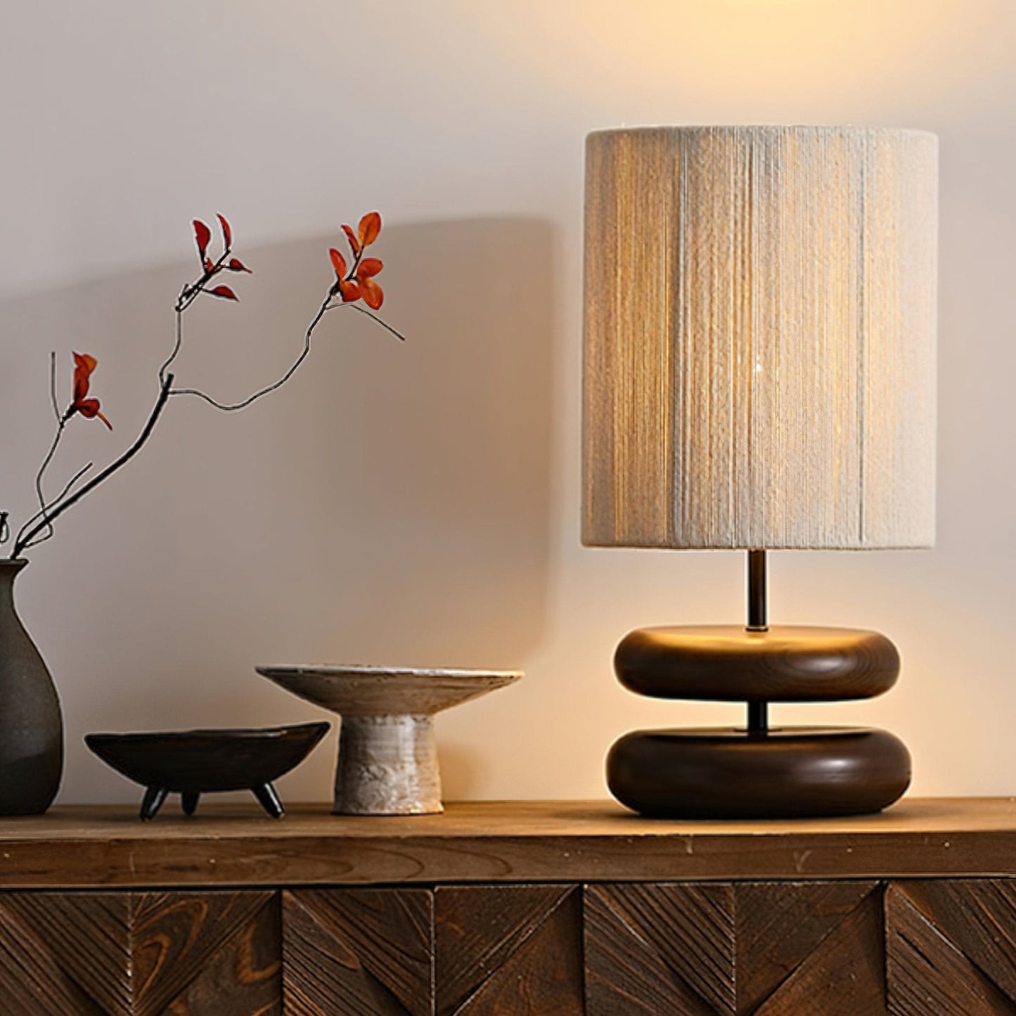 Nora Wood Desk lamp Table Lamp