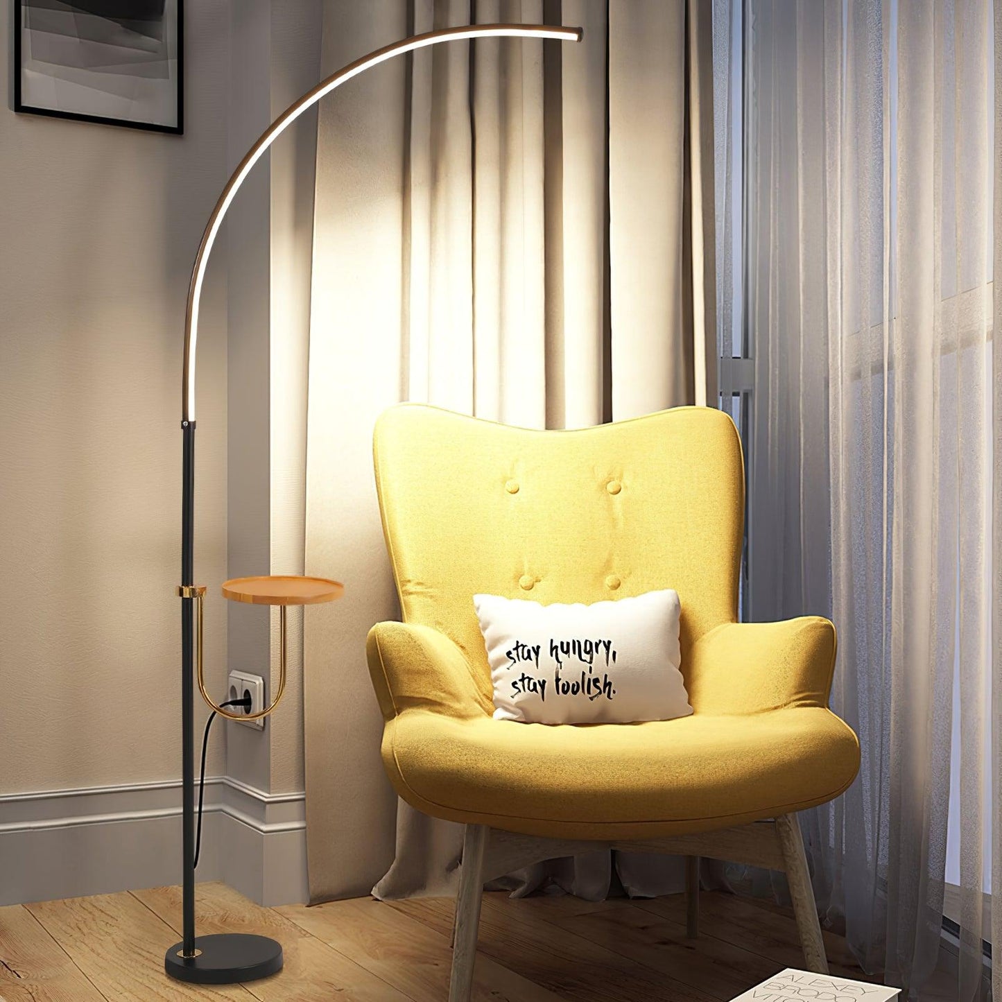 Nordic Arc Floor-mounted Lamp Floor Lamp